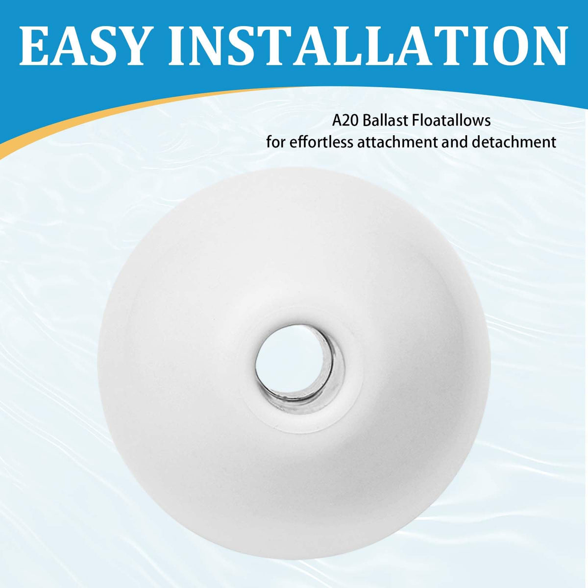 HenSinTc EA20 ballast float provides durable buoyancy for long-lasting performance.