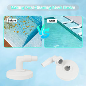 HenSinTc SP11041 six-inch diameter top-down view highlights sturdy PVC build.