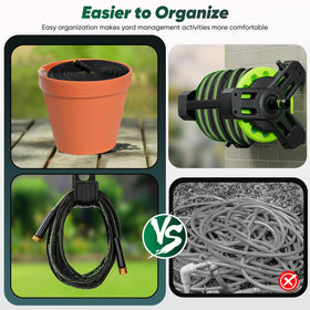 Hepciee all-season flexible hose stays pliable in cold and heat.