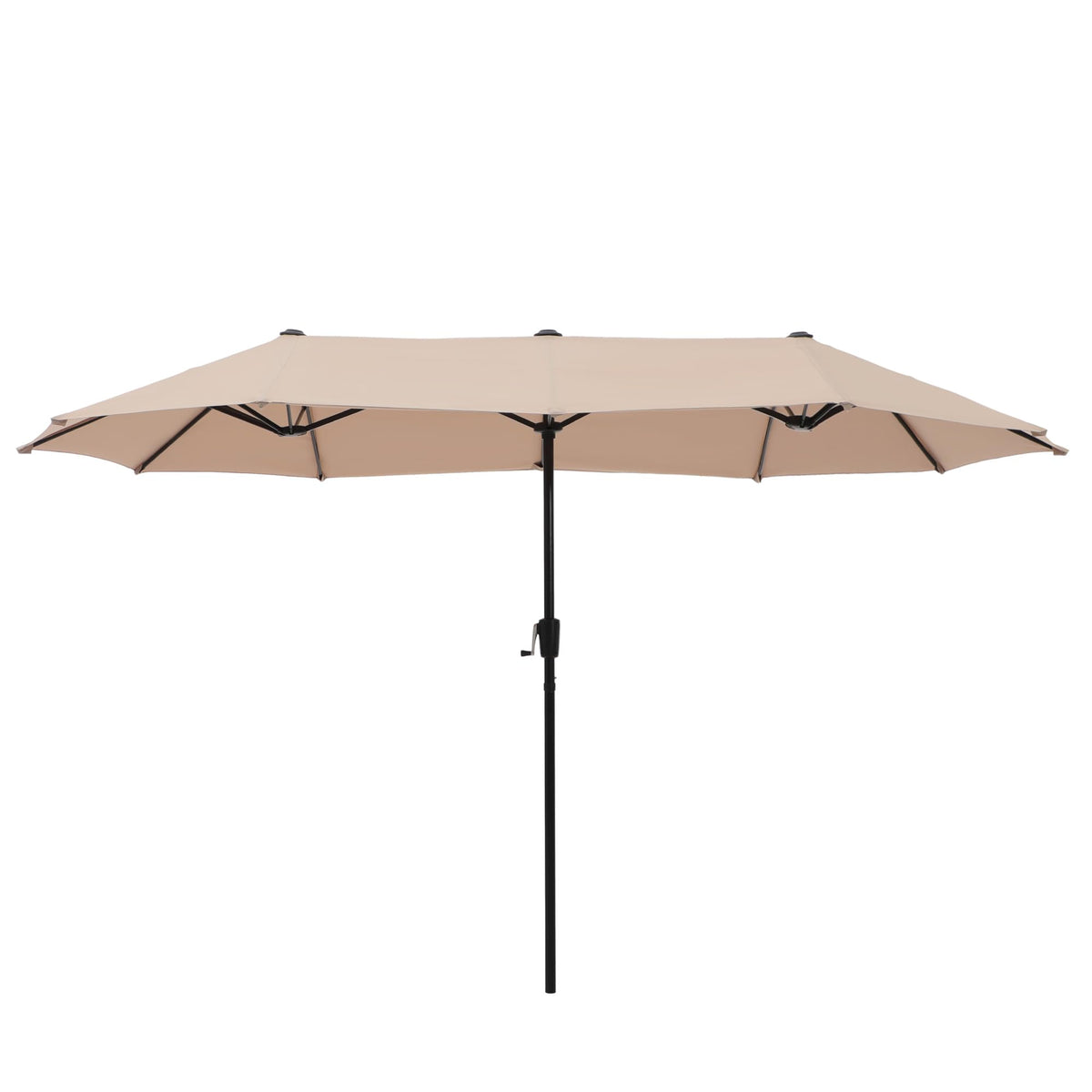 HERA'S PALACE 13 ft rectangle umbrella with crank for quick shade setup by the pool