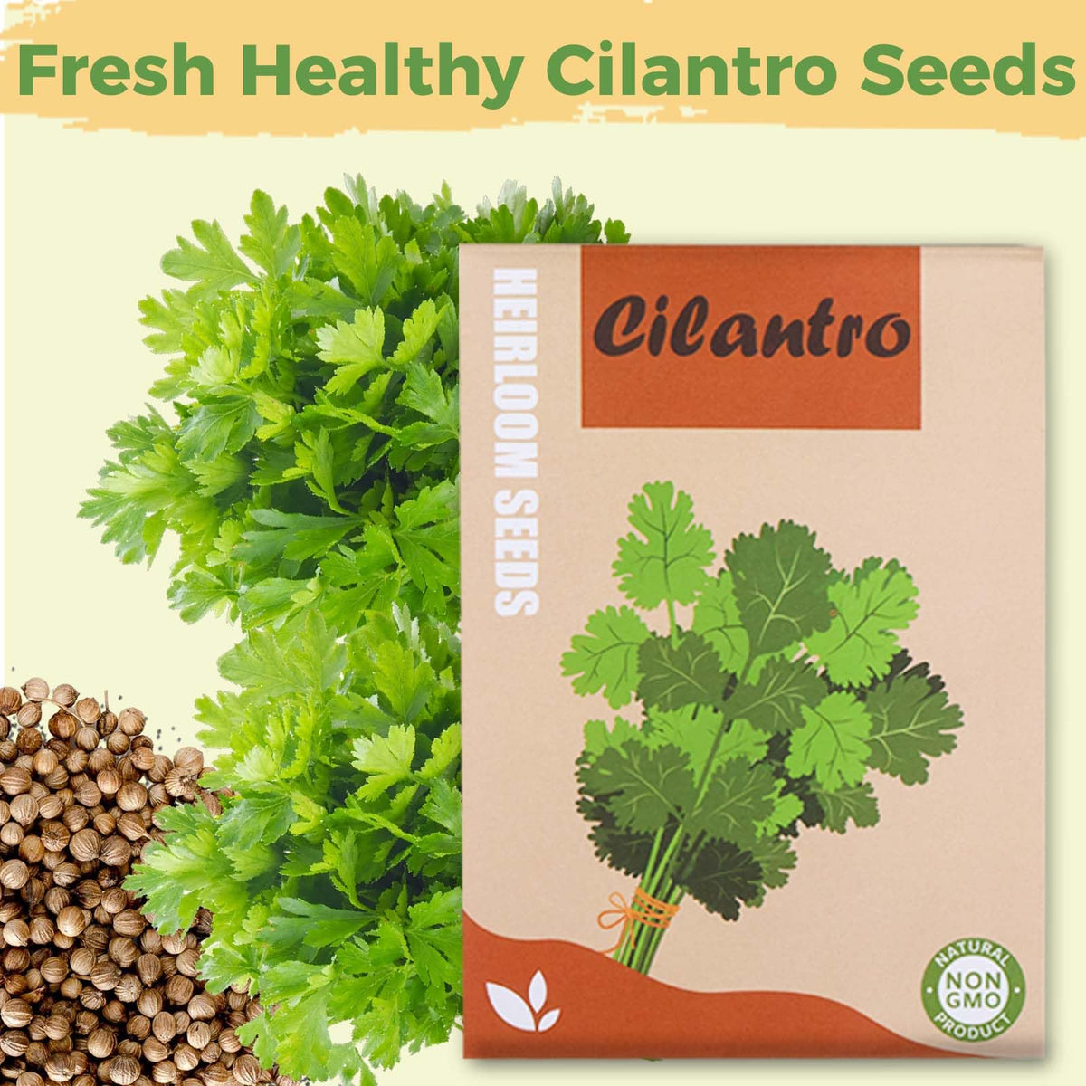 Herblink cilantro seed pods kit tweezers allow precise seed handling and tidy setup