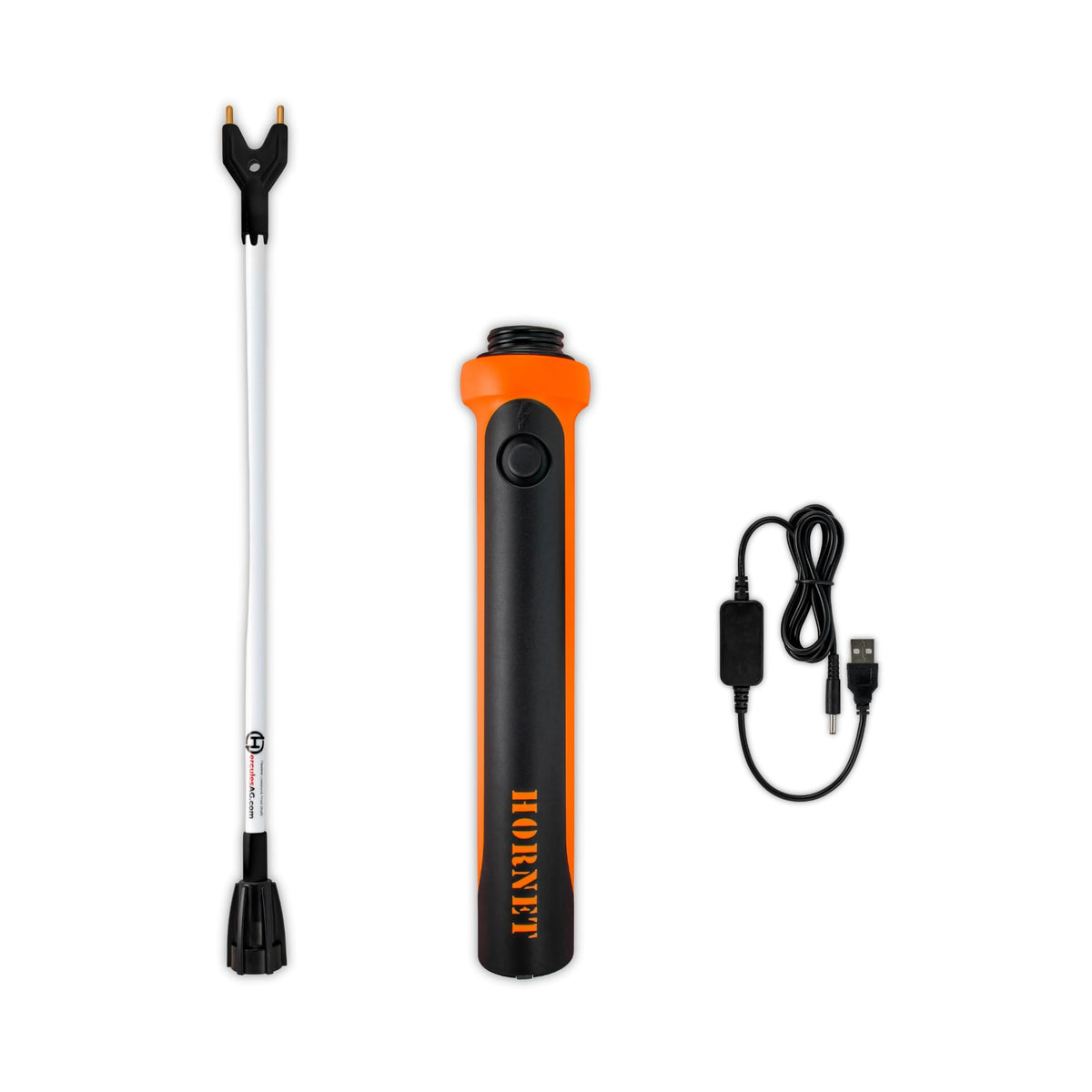 HerculesAG Hornet 2600 rechargeable prod in hand for quick cattle direction.