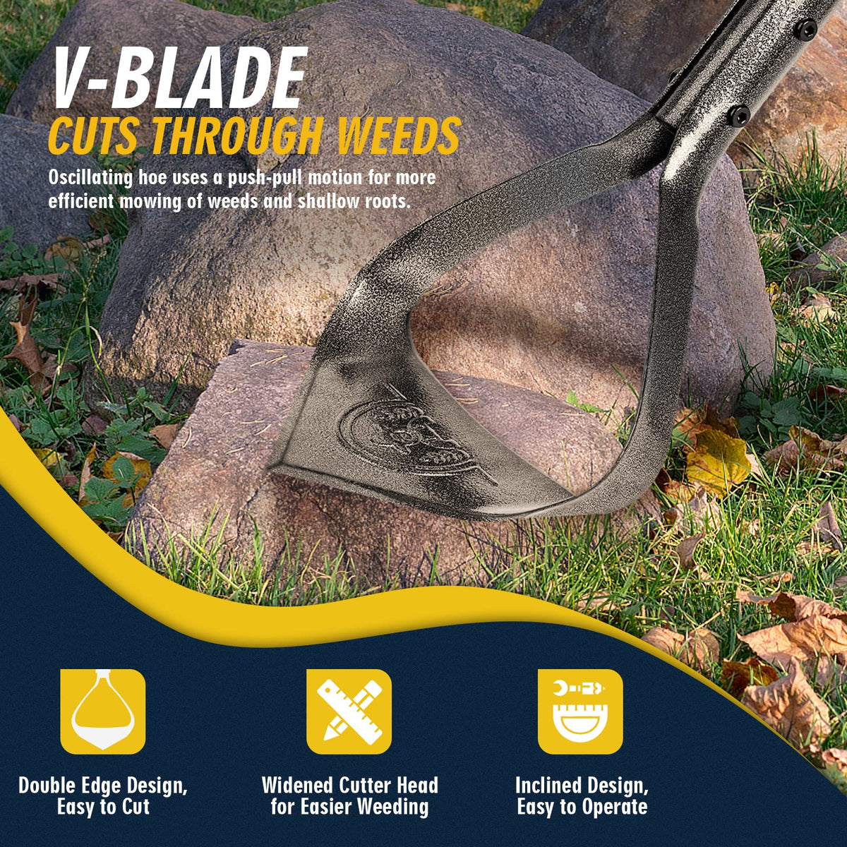 Hermsche tool with rust-resistant coating withstands outdoor conditions