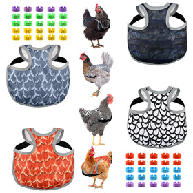 Herxsin saddle size 32x22 cm fits most hens comfortably