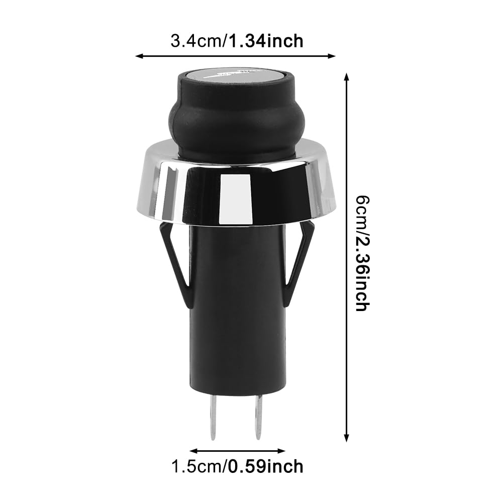 Herxsin GS4 chrome-cap igniter switch, replacement part