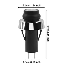 Herxsin GS4 chrome-cap igniter switch, replacement part