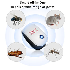Hescaz pest reject blue indicator light confirms active operation