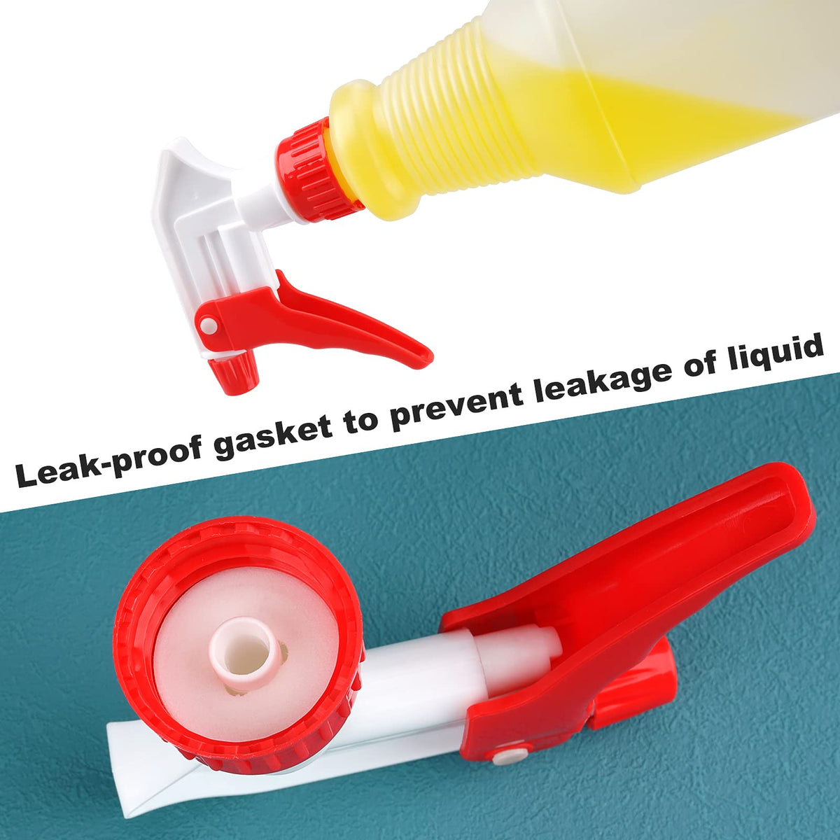 Hethyo set of six spray nozzles for versatile cleaning tasks.