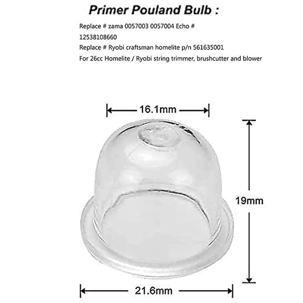 Hettluo air purge primer bulb enhances easy engine start