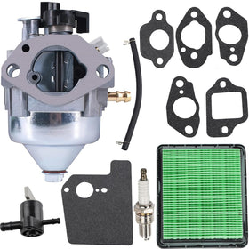 Hettluo GCV170 carburetor pack for Honda HRN216 mowers, ready for maintenance.