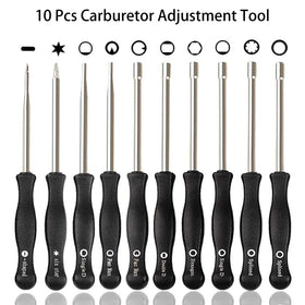 Hettluo squared-handle tuning grip enables precise 1/4 turn increments during carb adjustments