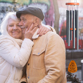 HEWBE Retirement gift wind chimes for celebrations and new moments