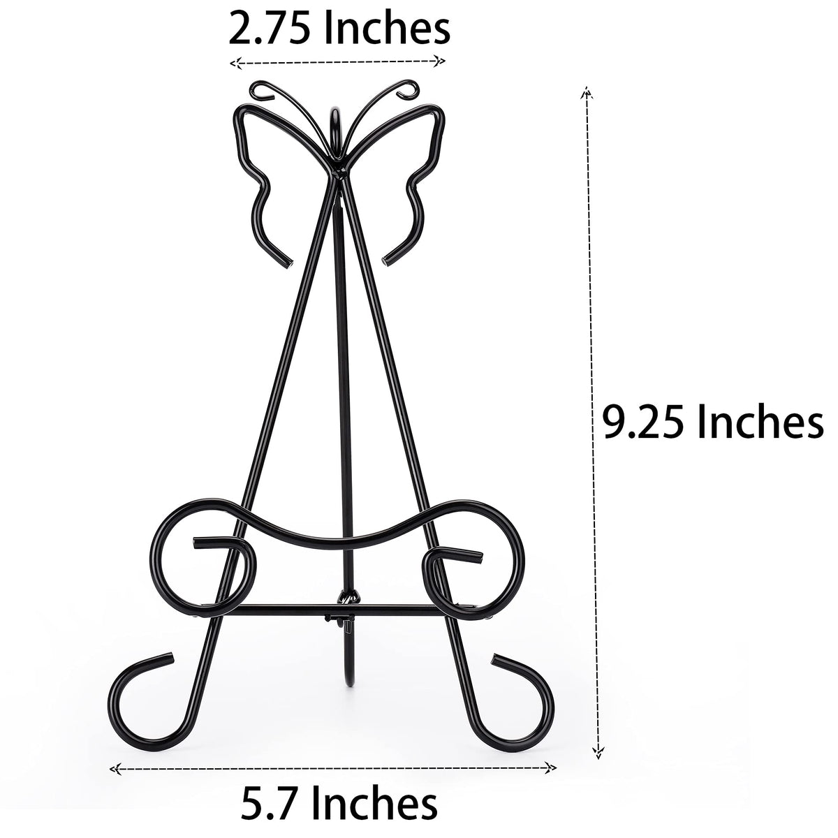Heybe Garden Stone Display Easel stabilizer rod keeps items steady