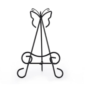 Heybe Garden Stone Display Easel iron stand for garden stones and plaques outdoors