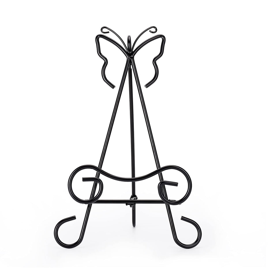 Heybe Garden Stone Display Easel iron stand for garden stones and plaques outdoors