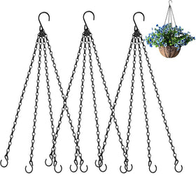 Heybe hanging basket chains with four leads for sturdy indoor use