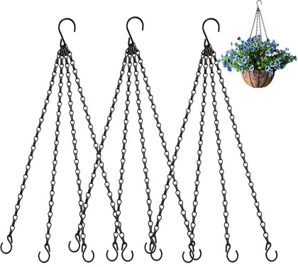 Heybe hanging basket chains with four leads for sturdy indoor use