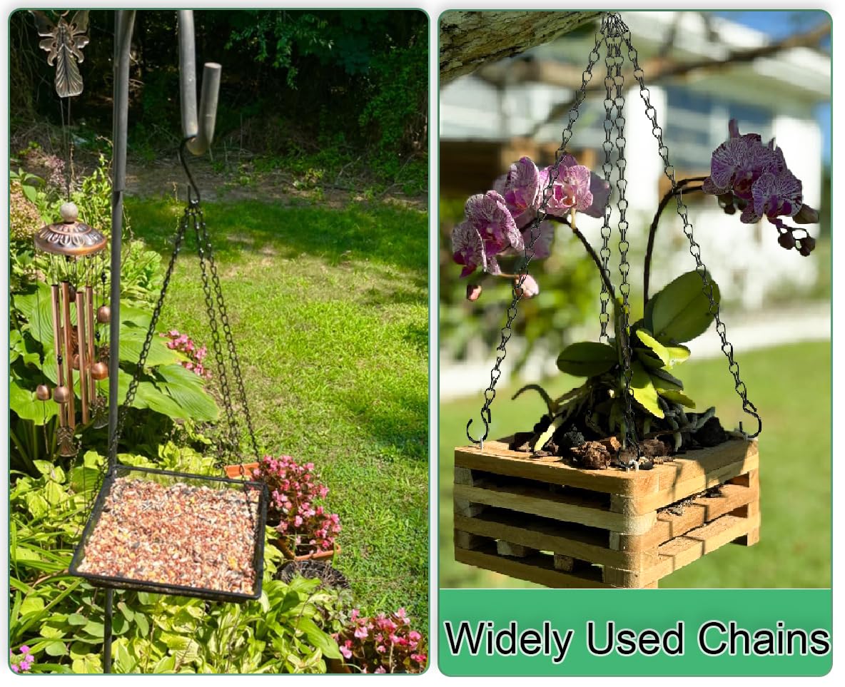 Heybe versatile hanging chain for plants, lanterns, and ornaments
