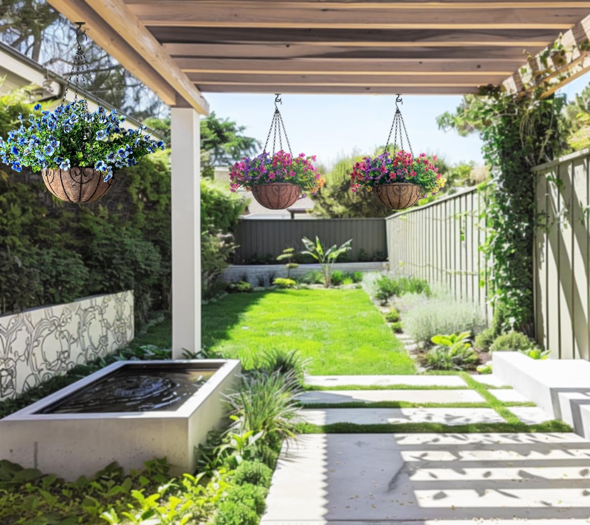Heybe thick iron chain emphasizes durability for heavy planters