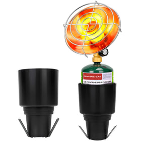 HEYDUOTON propane golf cart heater assembled for instant warmth on the course