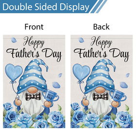 Heyfibro burlap texture close-up showcases durable outdoor flag.