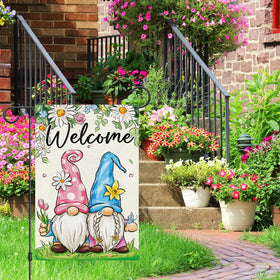 Heyfibro Daisy flower garden flag highlighting bright blooms for curb appeal