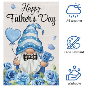 Heyfibro love heart balloon design adds festive Father's Day charm.