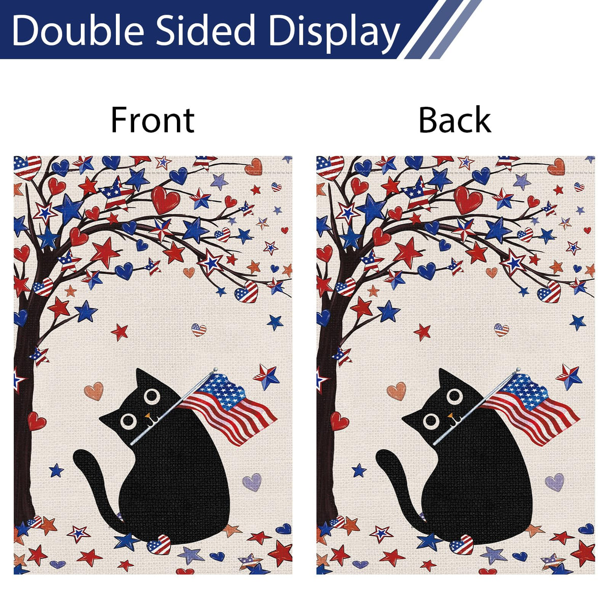 Heyfibro patio garden flag decor for seasonal celebrations
