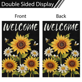 Heyfibro rustic outdoor flag ideal for summer yard display
