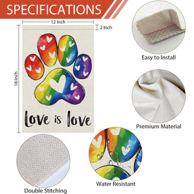 Heyfibro weather-resistant flag endures outdoor conditions while brightening your patio.