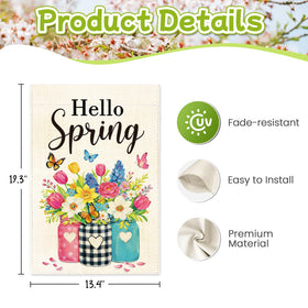 HEYINSHEN Yard outdoor flag banner suitable for year-round seasonal use