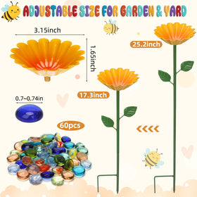 HEYTIMI glass beads in the station raise water level for safe pollinator drinking