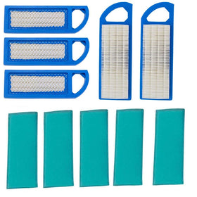 HEYZLASS five-pack display communicates easy stocking and replacement.