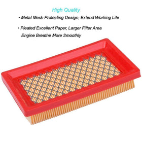 HEYZLASS metal mesh protection adds durability in dusty mowing conditions