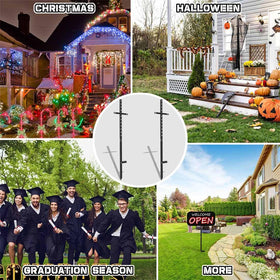 Hezaosth outdoor sign stake for weddings, holidays, and events.