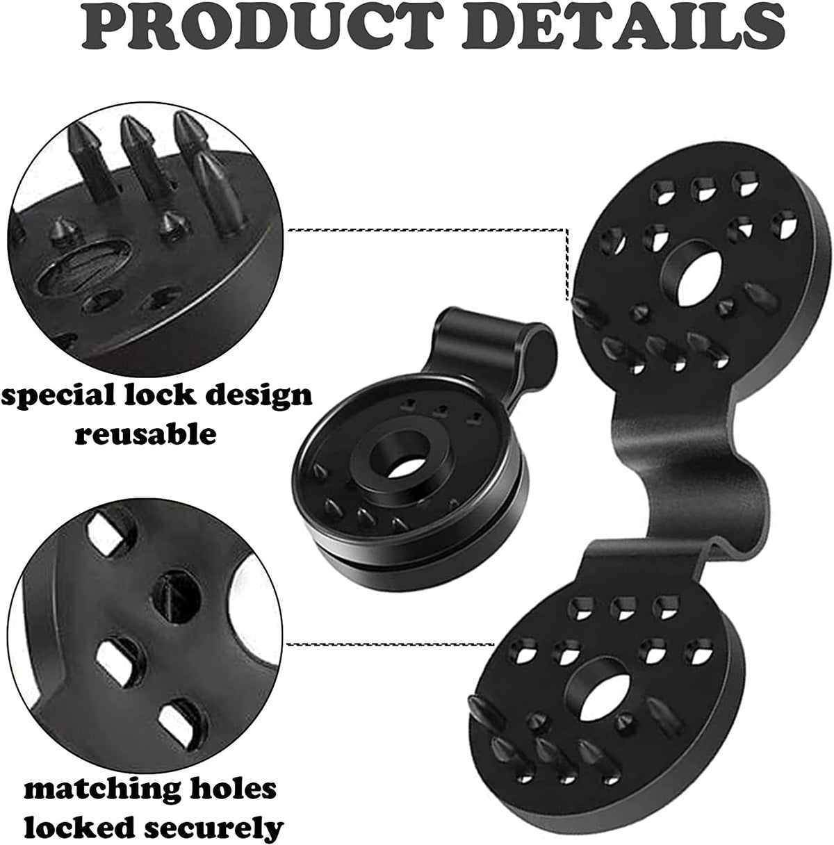 HeZhiNing garden net clips pack helps fasten nets quickly