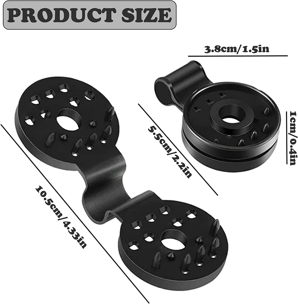 HeZhiNing heavy-duty sun shade clip designed for garden nets and easy hanging
