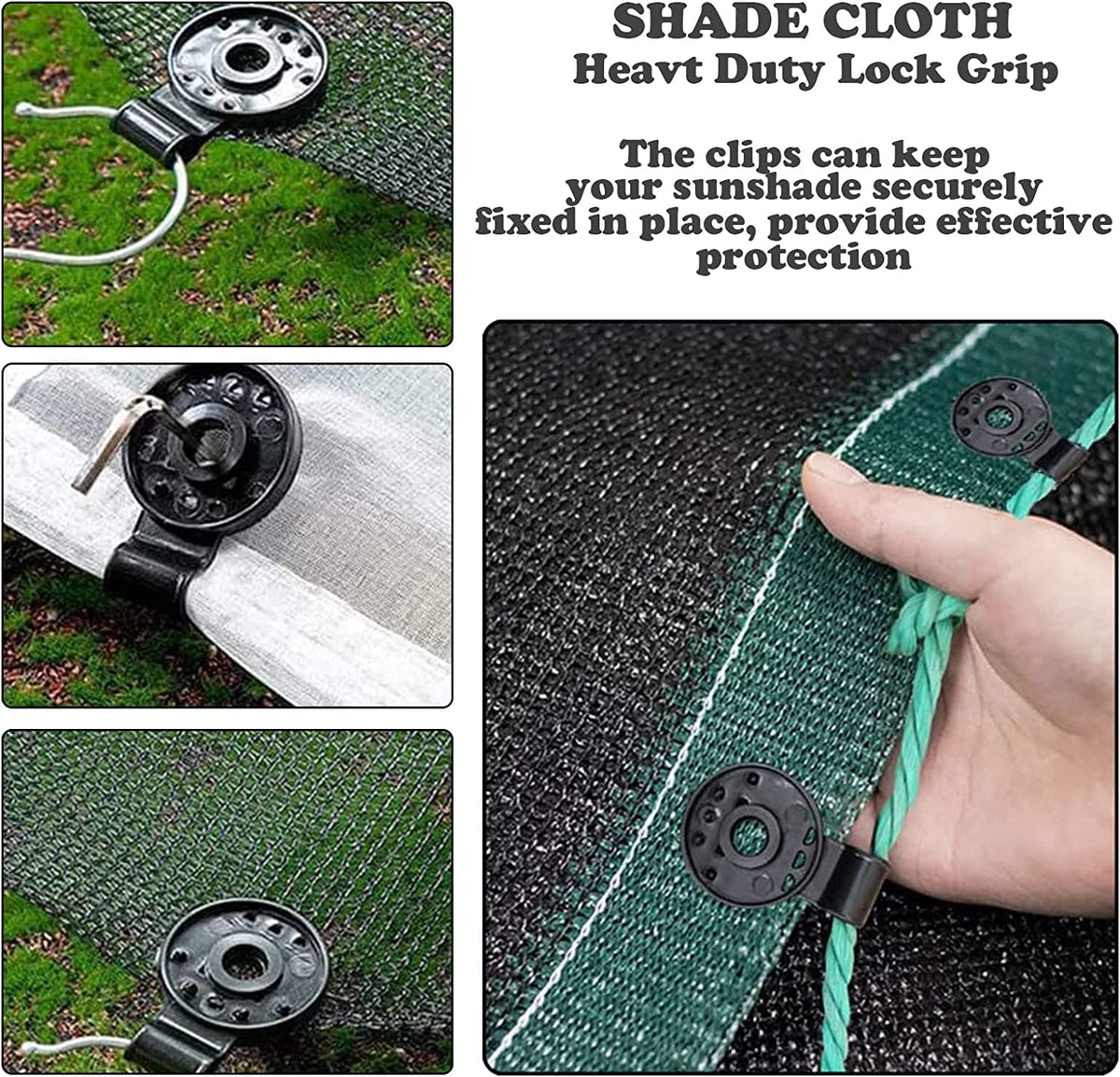 HeZhiNing windproof clip grips tightly to prevent loosening
