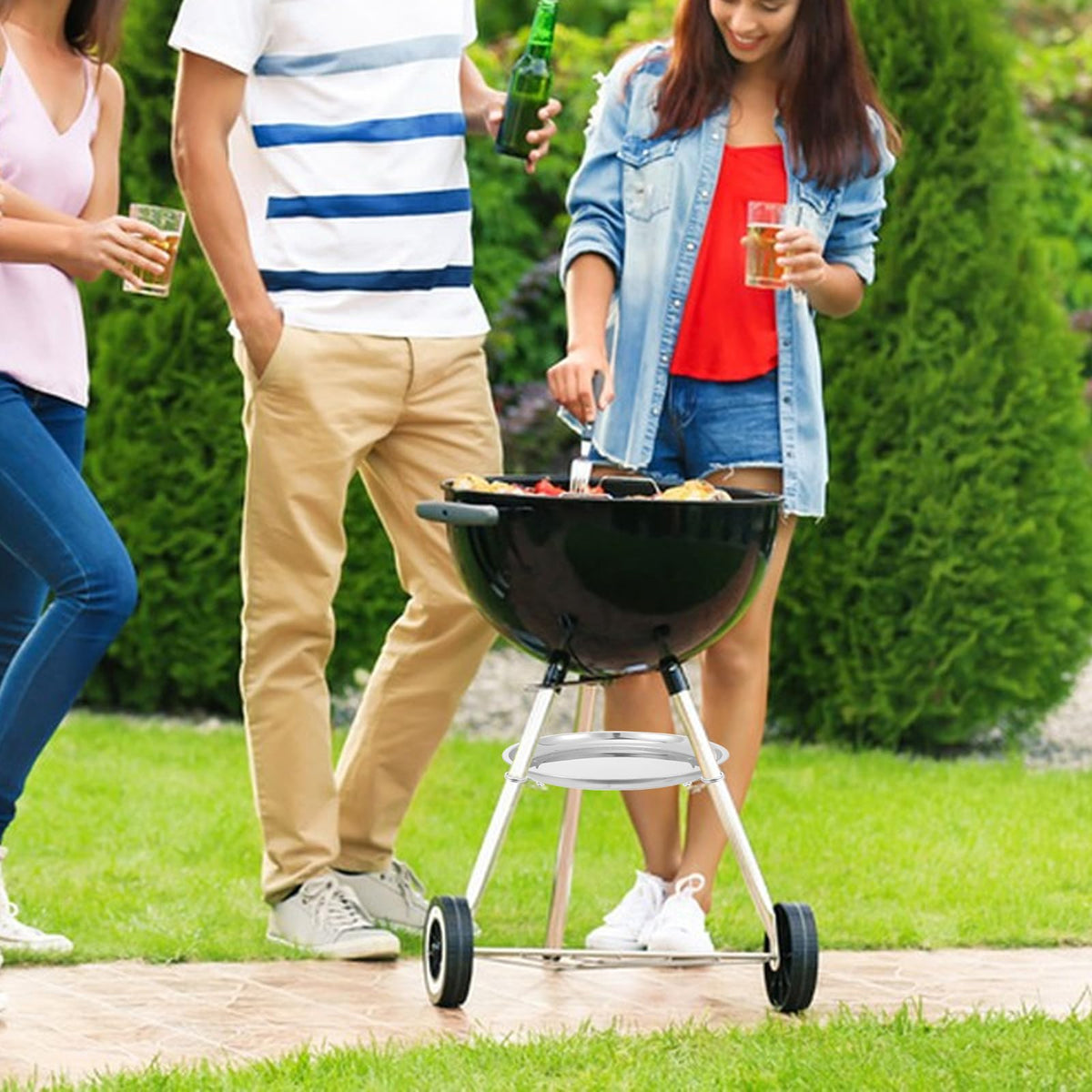 HFYZZ outdoor cooking accessory for grills, smokers, and campfires.