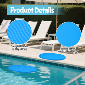 HFYZZ soft oval foam cushion offers waterproof, heat-insulating comfort.