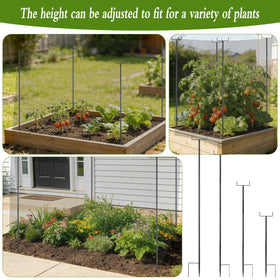 HFYZZ versatile netting frame supports shading, frost protection, and crop containment