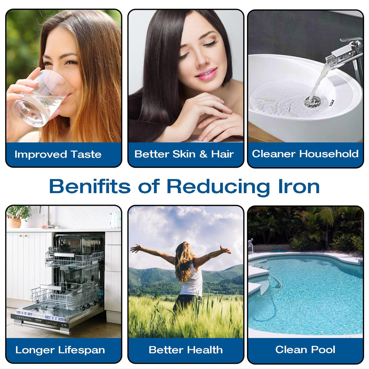 H&G lifestyles filter capacity up to 100,000 gallons for long-lasting use.