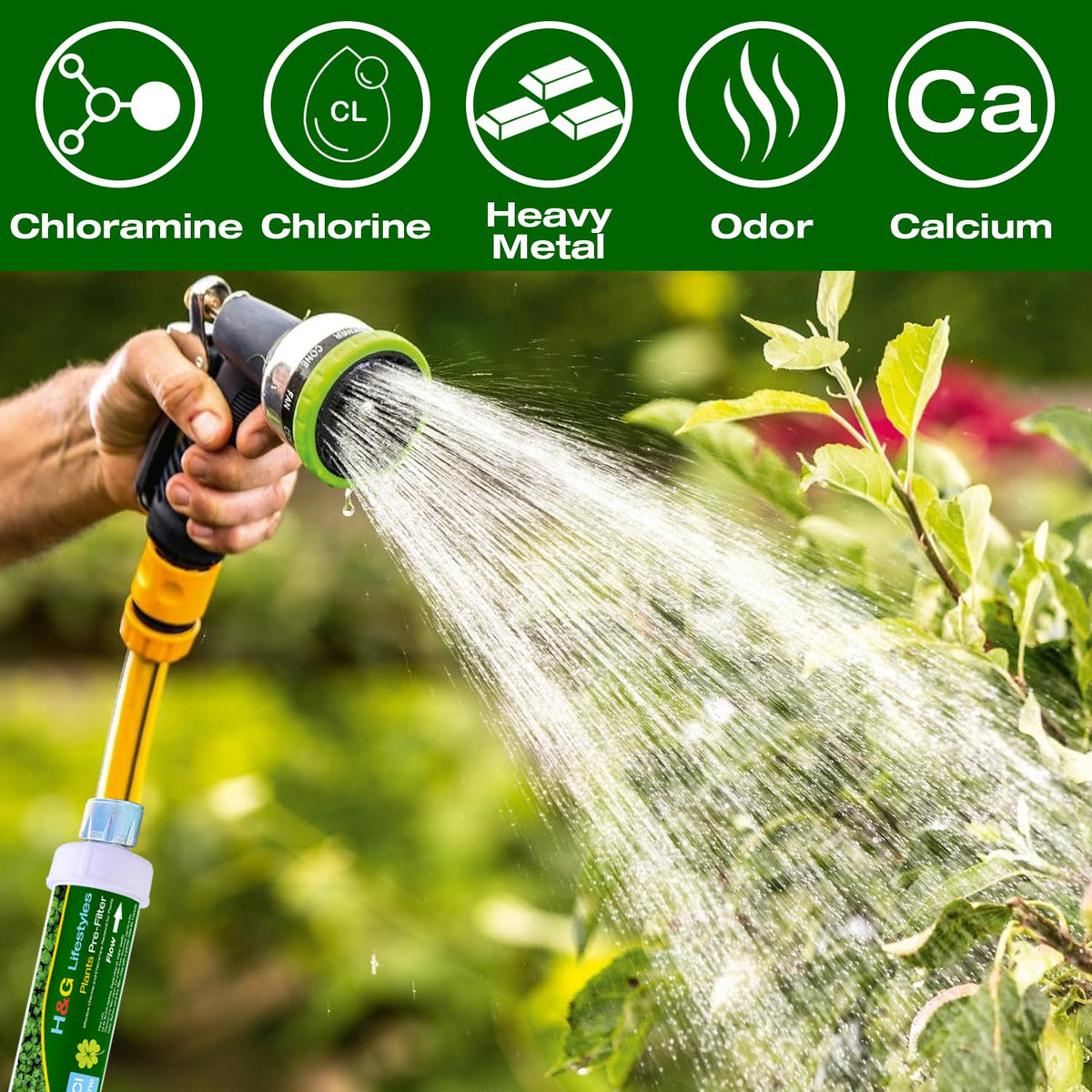H&G Lifestyles softened water supports soil health and root growth.
