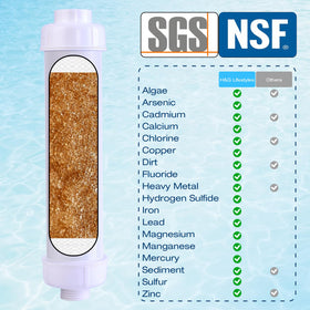 H&G Lifestyles iron filter installed for pool and spa use