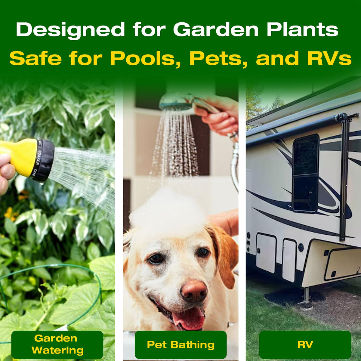 H&G Lifestyles iron removal feature minimizes rust in irrigation water.