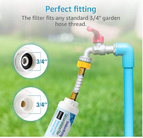 H&amp;G lifestyles pack-of-two filtration solution shown in compact packaging
