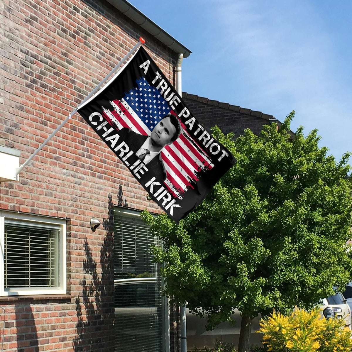 HGCO flag features HD printing with bright, enduring colors