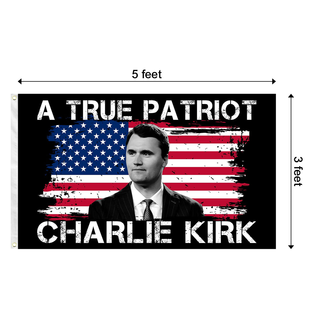 HGCO outdoor flag for yard or patio display