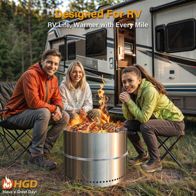 HGD dishwasher-safe grill grate makes maintenance easy.