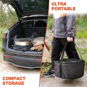 HGD removable ash pan enables quick, tidy cleanup